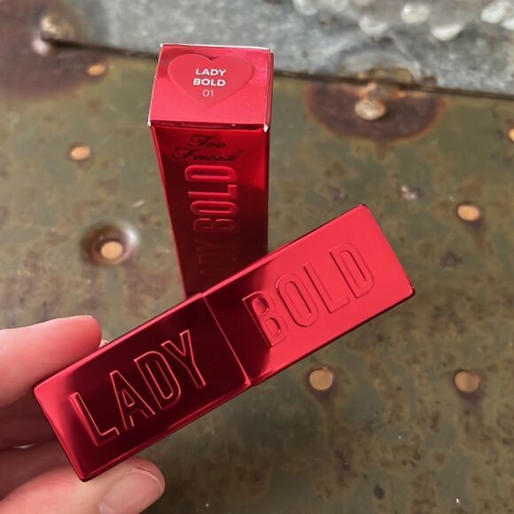 Too Faced Lady Bold Em-Power Pigment Lipstick - Picture 3 of 5